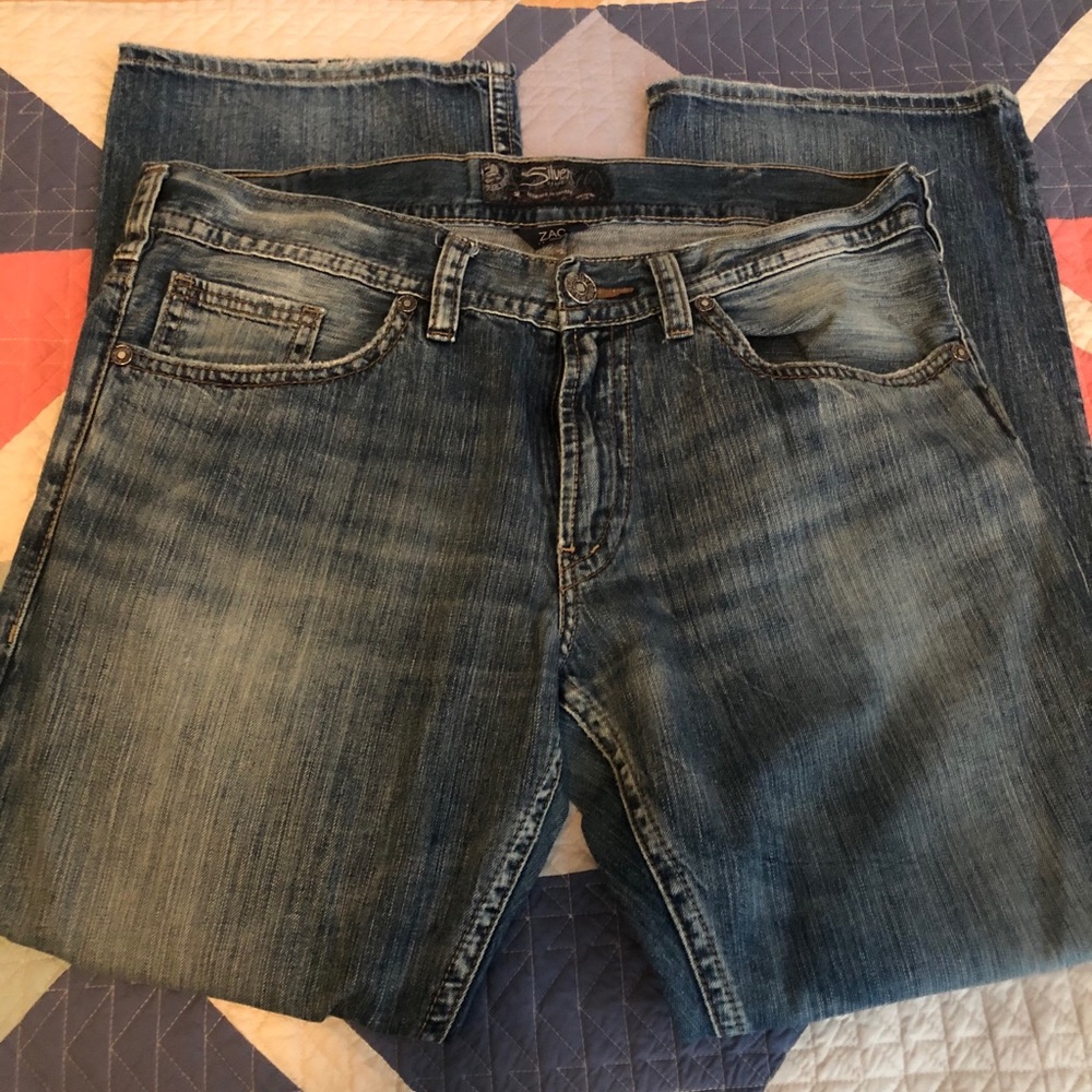 SILVER ZAC Men’s bootcut jeans, men’s 36/32